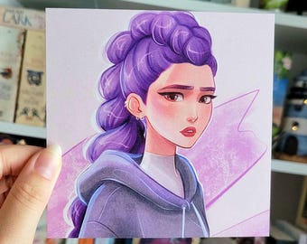 Rumi, Chasseurs de démons Kpop, fanart, impression d'art, illustration