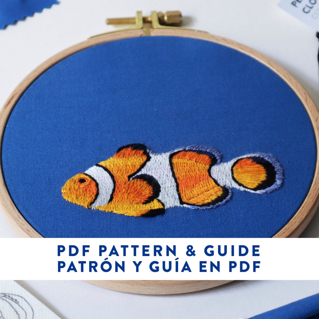 Clownfish Pattern and Guide (PDF) - Etsy