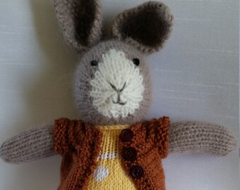 Knitted Bunny.....Bonnie