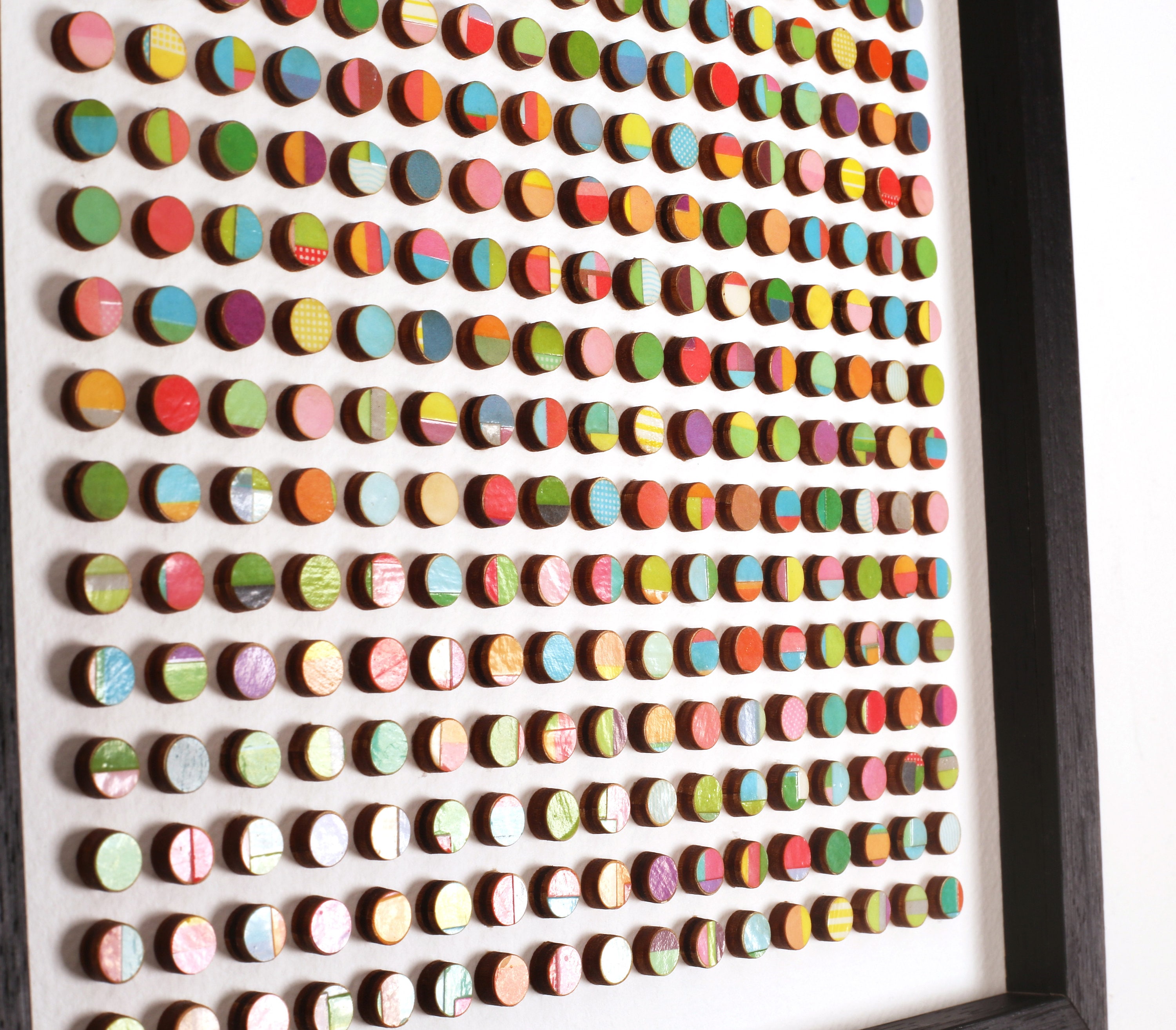 Original Abstract Art Paper & Wood Collage Wall Art Ready Etsy