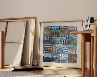 Between Landcape 3D Mixed Media Original Artwork