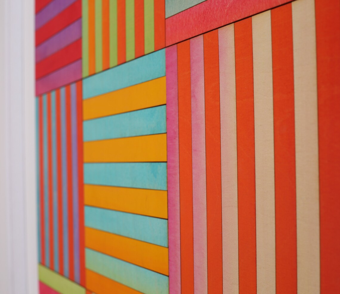 Large Scale Wall Art Original Wall Art Brightly Coloured Etsy