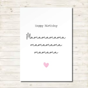 Carte d'anniversaire papa de bébé / enfant en bas âge. Carte de momie sentimentale. Carte souvenir personnalisée papa maman fils fille. Maman papa drôle