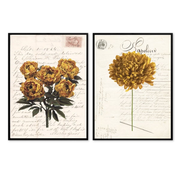 Mustard Wall Art Etsy UK