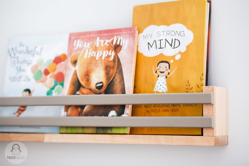 One Children's Book Wall Shelf Wall Shelf Floating Etsy