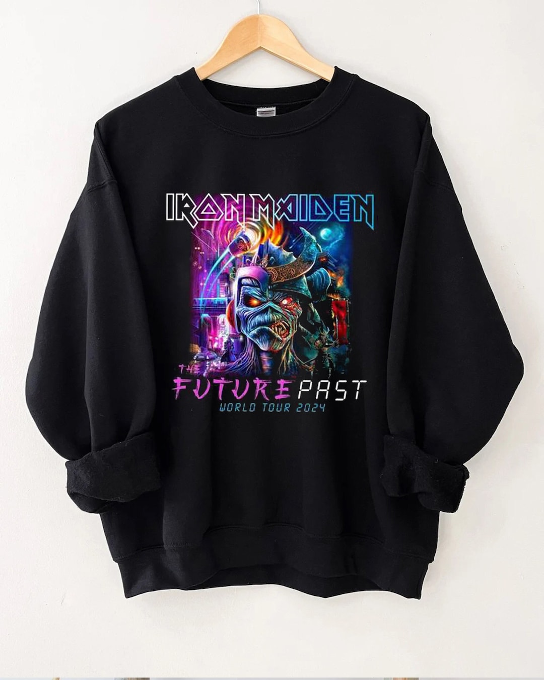 Iron Maiden 2024 Tour Shirt Official Merchandise, Iron Maiden Tour Shirt 2024, Iron Maiden