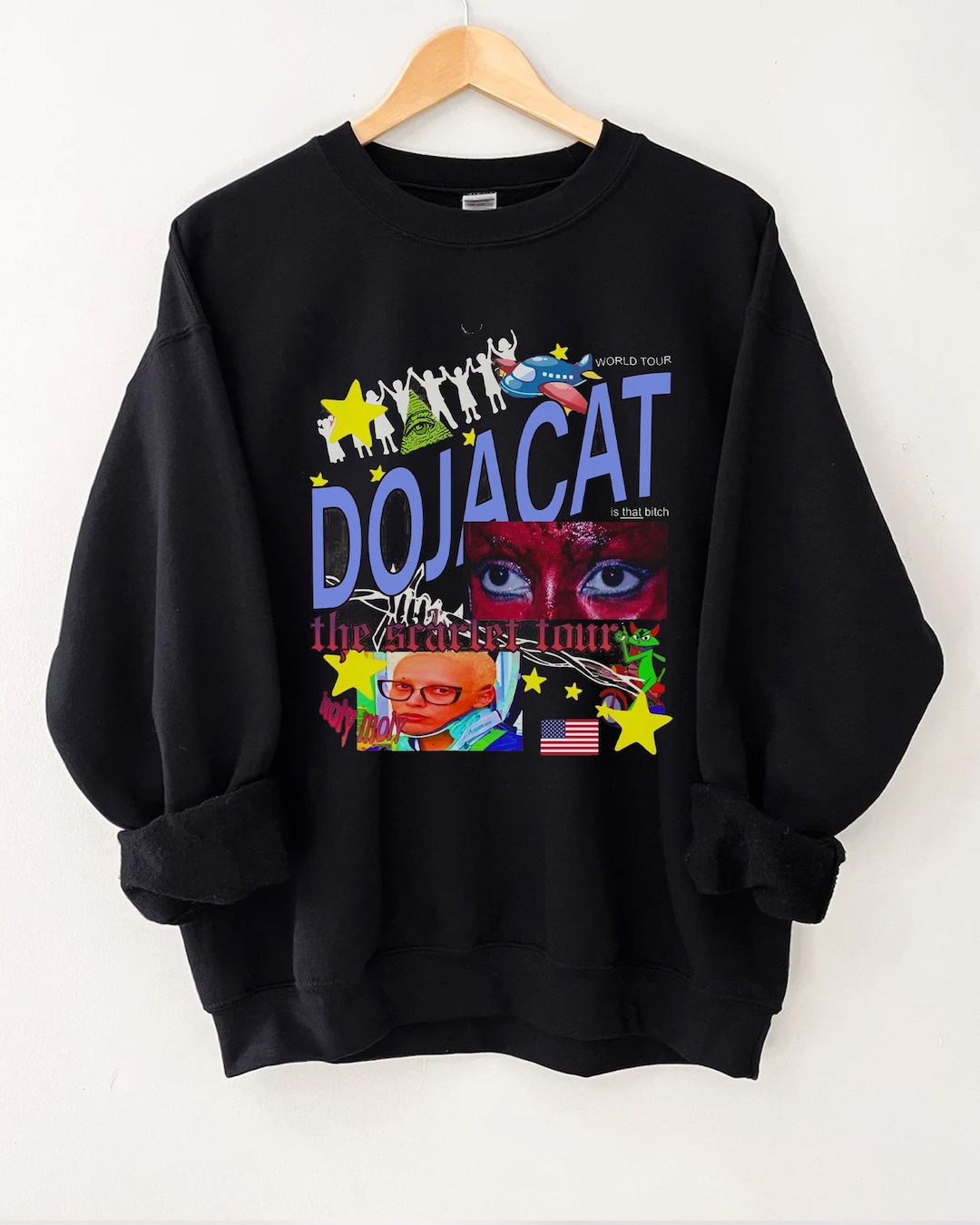 Doja Cat the Scarlet Tour 2023 Tshirt, Doja Cat Tour Merch Sweatshirt, Doja Cat Merch, Music