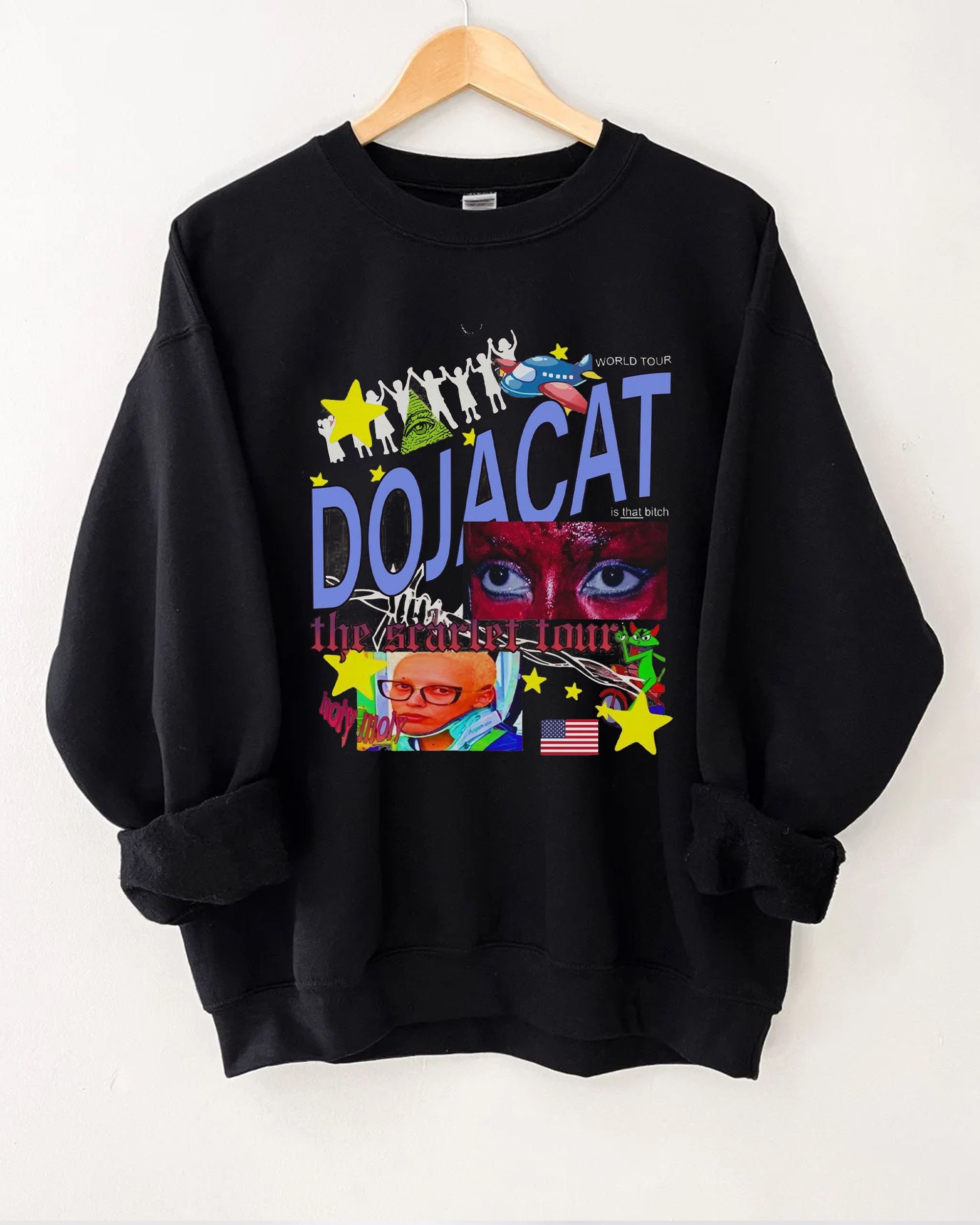 Doja Cat Fan Shirt The Scarlet Tour Classic Sweatshirt - TourBandTees