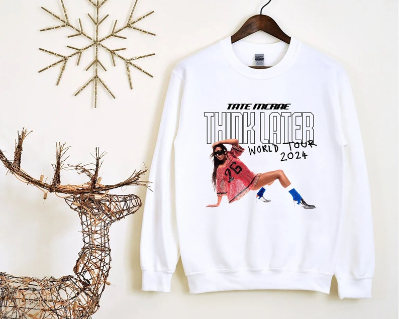 Tate Mcrae the Think Later World Tour 2024 Tour Shirt Tate Etsy Australia