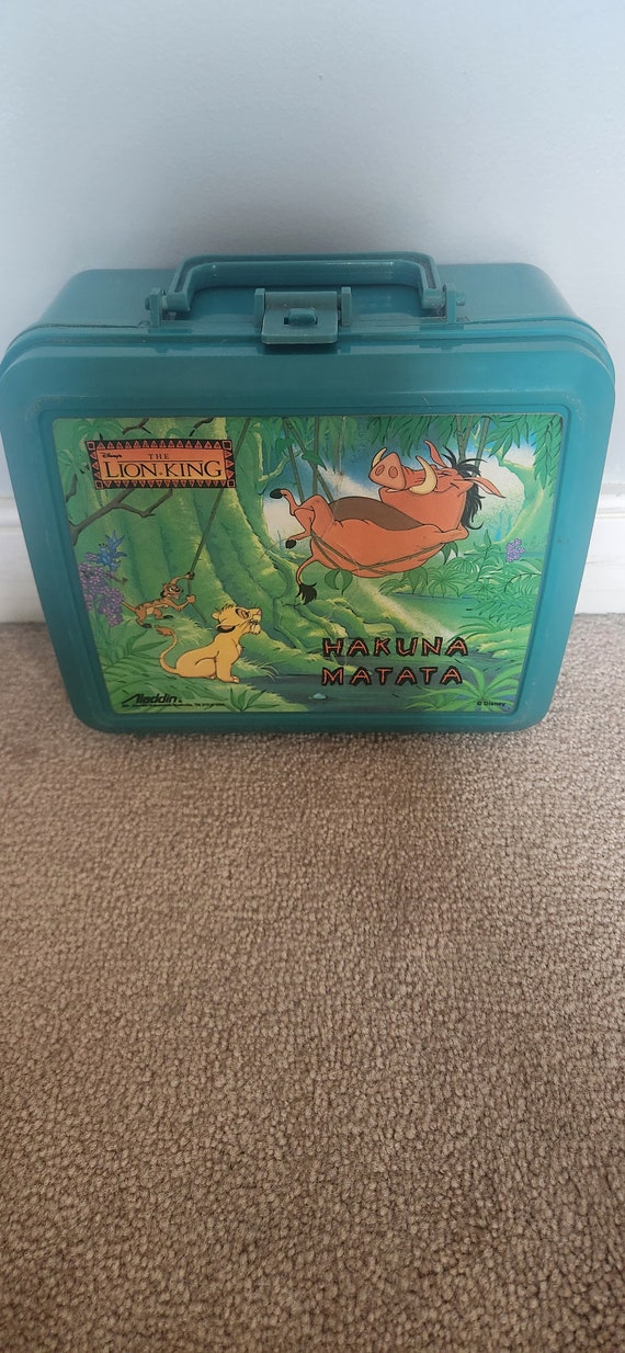 Vintage Lion King Lunch Box - image 9