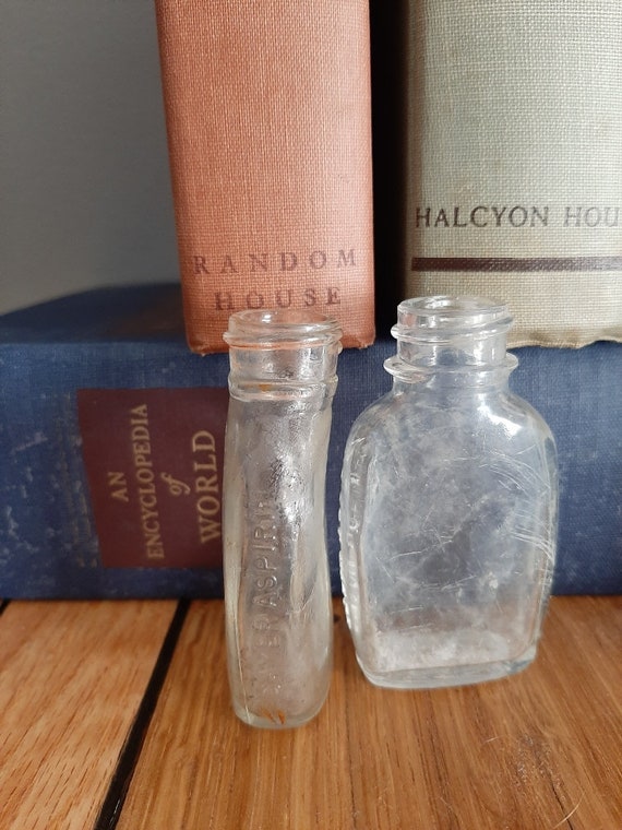 Jahrgang Bayer Aspirin Flasche Etsy