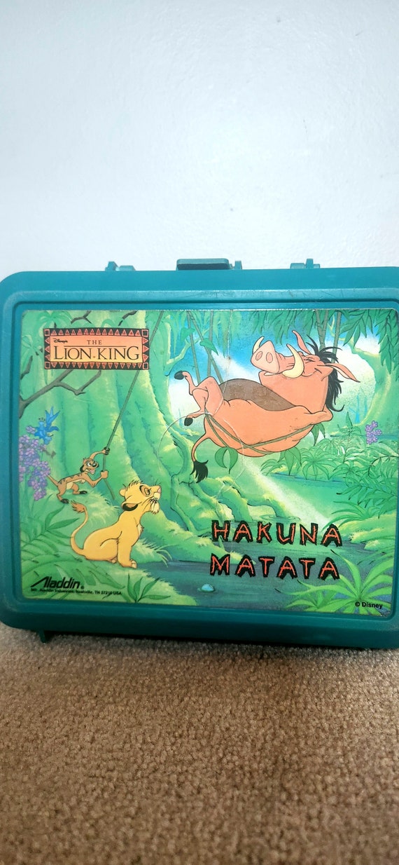 Vintage Lion King Lunch Box - image 1