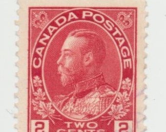Canadian red 2 cent King George V lot of 25