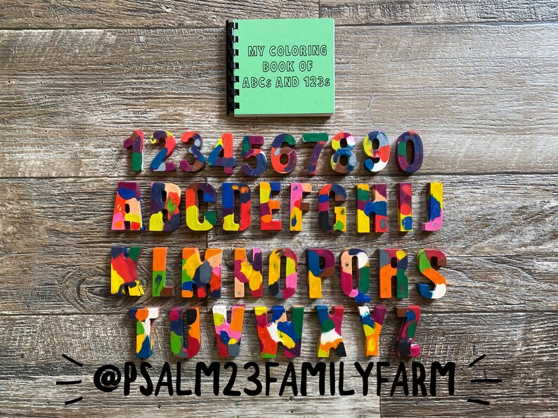 Download Coloring Book And Crayon Set Etsy