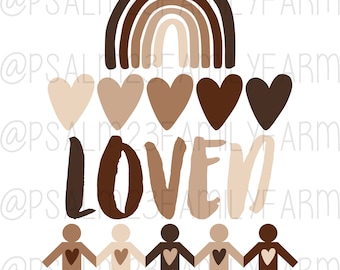 LOVED Skin Color SVG