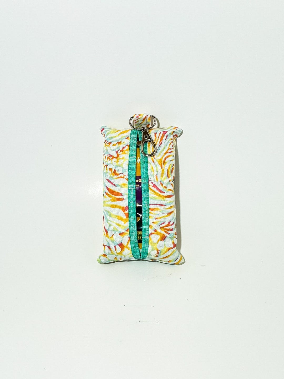 Pocket Tissue Holder Keychain - Etsy