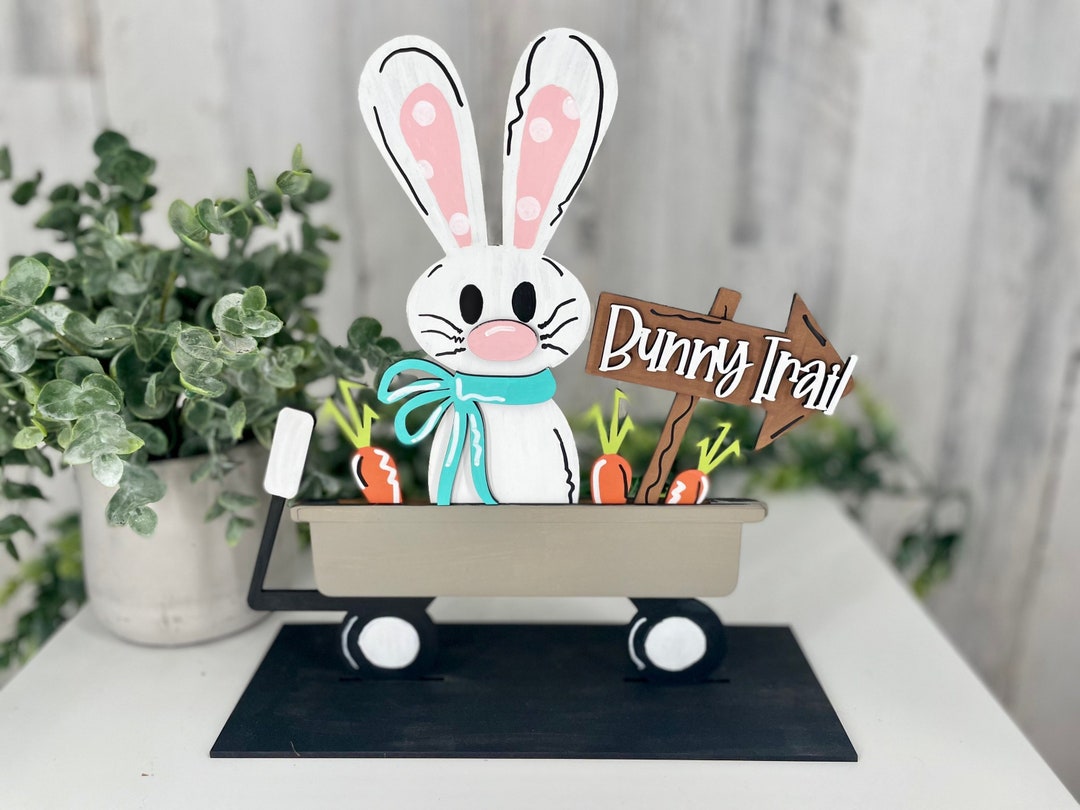 Easter Bunny Wagon Insert Easter Interchangeable Wagon - Etsy