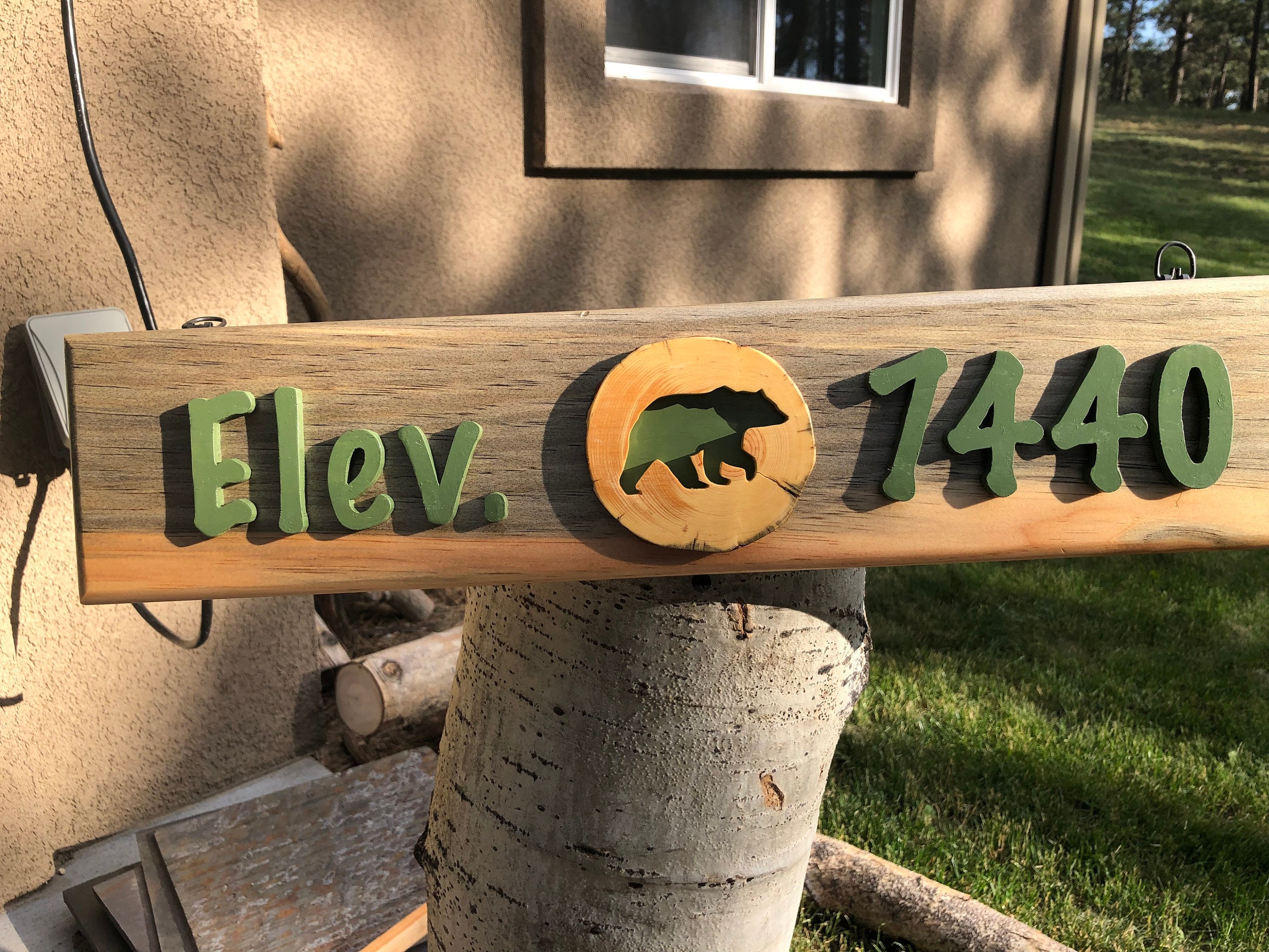 Custom Elevation Sign Etsy