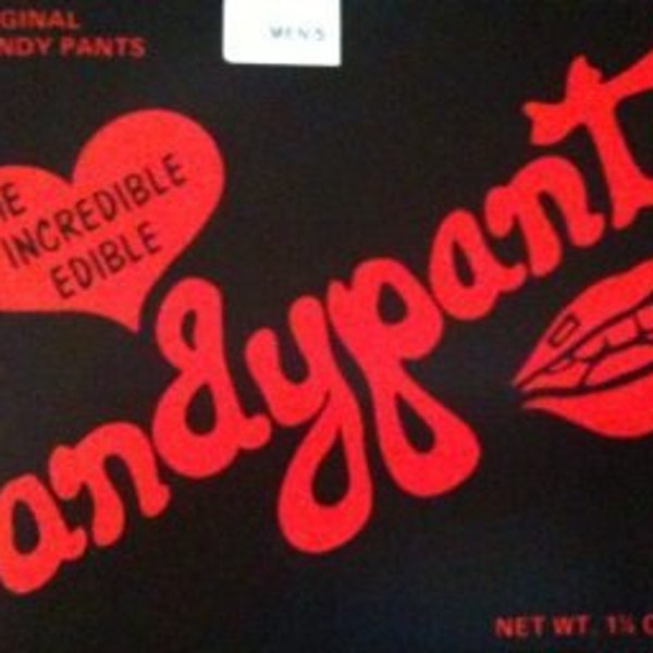 CANDYPANTS orig edible underwear BRA & PANTY in lots of flavors