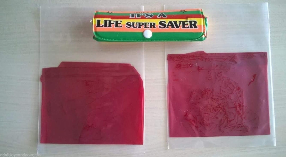 2 Pair of Edible Underwear UNISEX in a Life Saver Sleeve Please