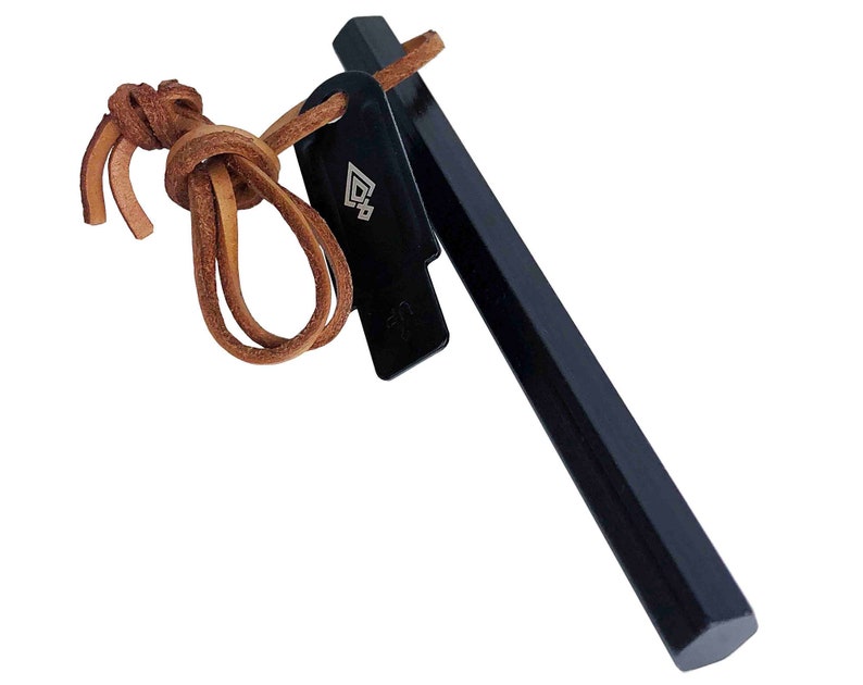 Hexagonal Fire Steel Ferro Rod Fire Starter Lighter Flint Etsy