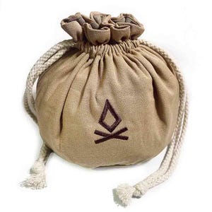 Canvas Possible Fire Pouch | Drawstring Fire Utility Bag | Natural Bushcraft, Survival & Camping Gear Equipment Gift