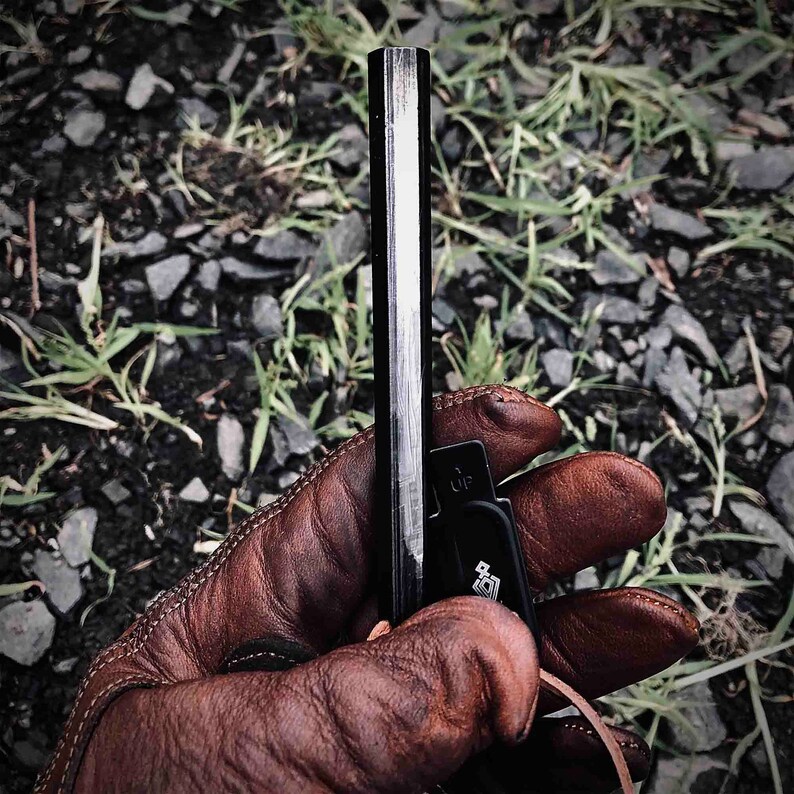 Hexagonal Fire Steel Ferro Rod Fire Starter Lighter Flint Etsy