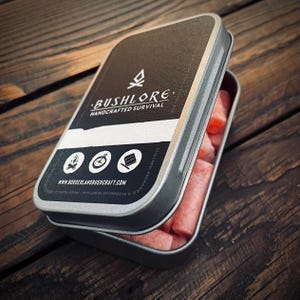 Fire Plugs | Paraffin Fire Starters  | Tinder, Survival, EDC, Camping, Bushcraft, Slow Burn, Campfire, Cooking