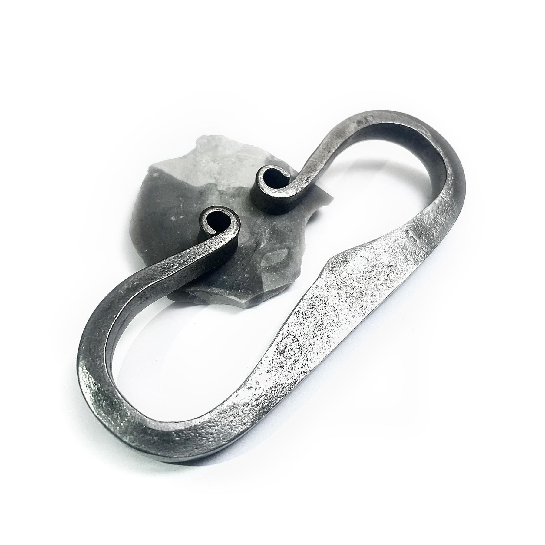 Acciarino Vichingo - Selce E Acciaio Medievali - Italia - Foto 2