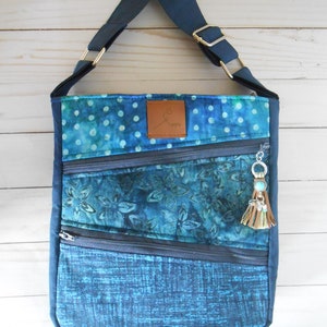 Boho Crossbody Bag Lightweight Purse Messenger Bag Blue - Etsy