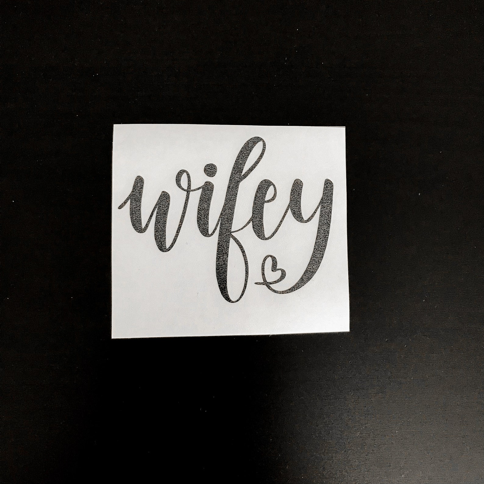 Wifey Sticker. Hubby Sticker. Wifey and Hubby. Husband and Etsy