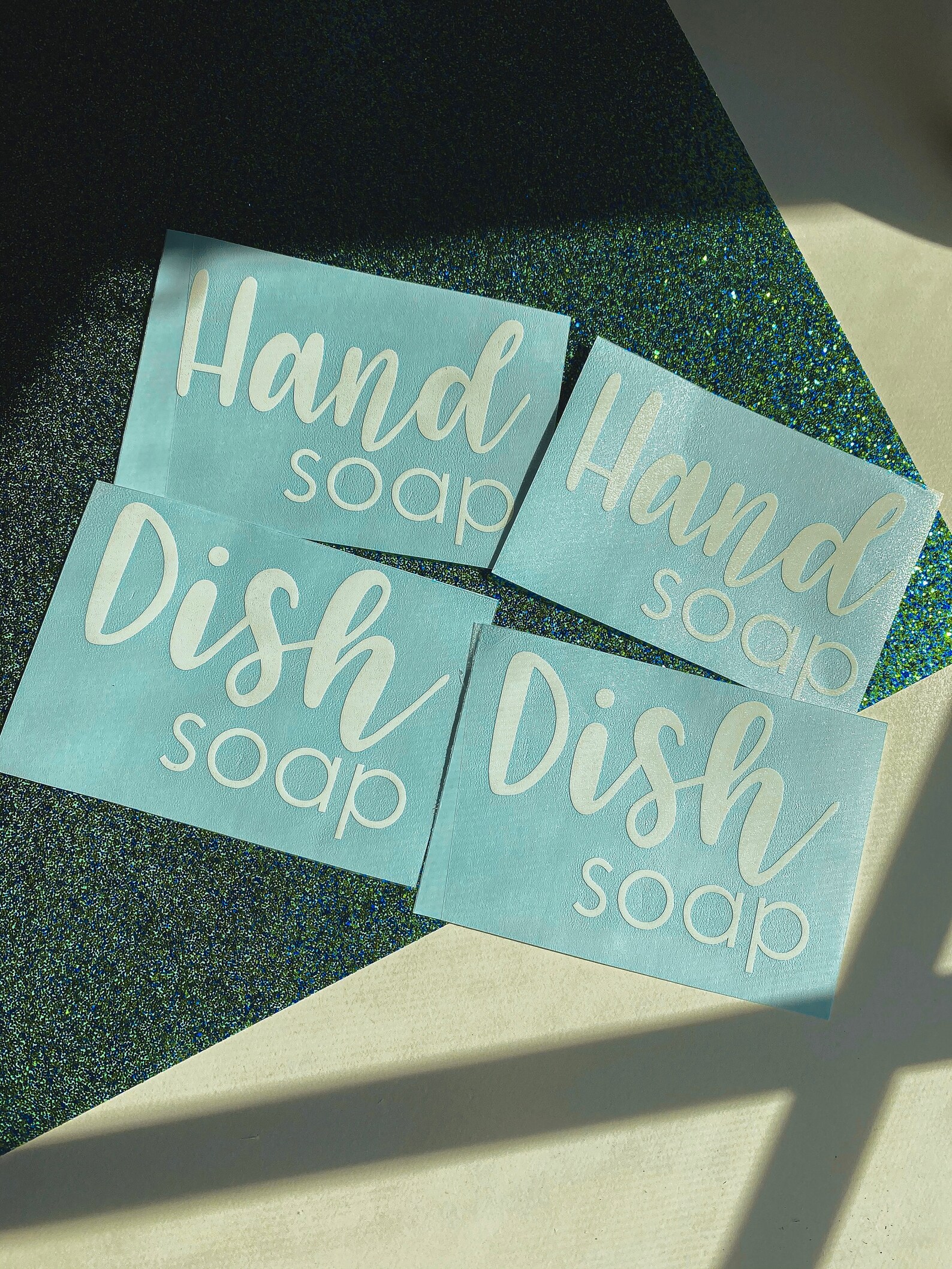 Soap Bottle Stickers. Dish Soap Decal. Hand Soap Decal. Hand Etsy