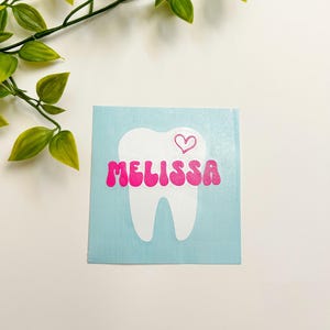 Dental Sticker, Water Resistant, Car Decal, Laptop Sticker, Dentist ...