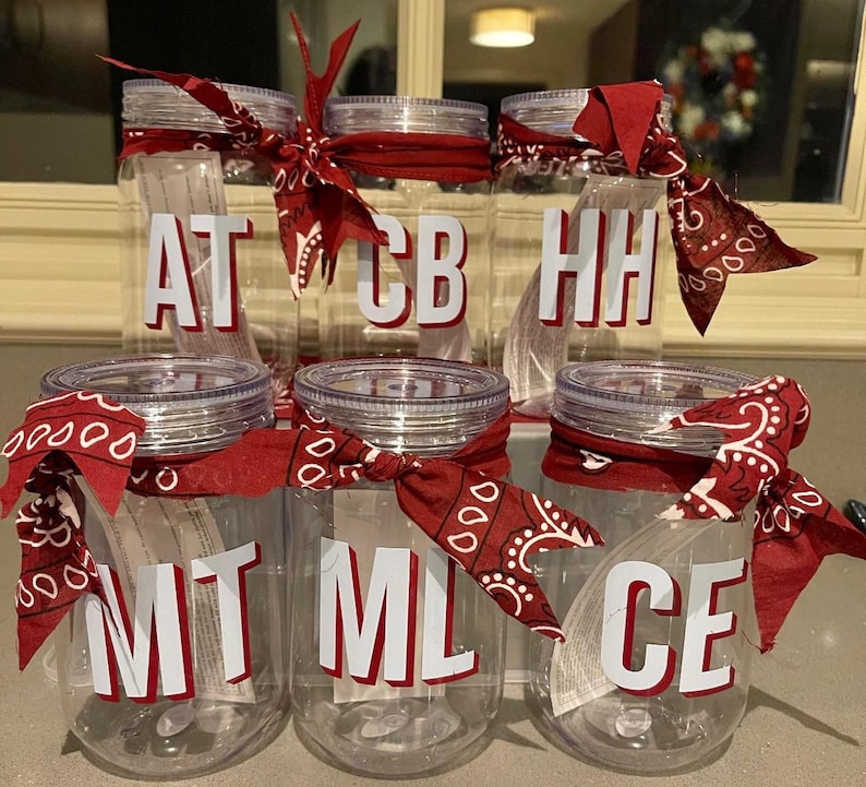 Double Layer Monogram Decal | 3D Shadow Layered Stickers | Personalized Gift Idea | Shadow Block Decals | Custom Initials | Tumbler Decal immagine 16