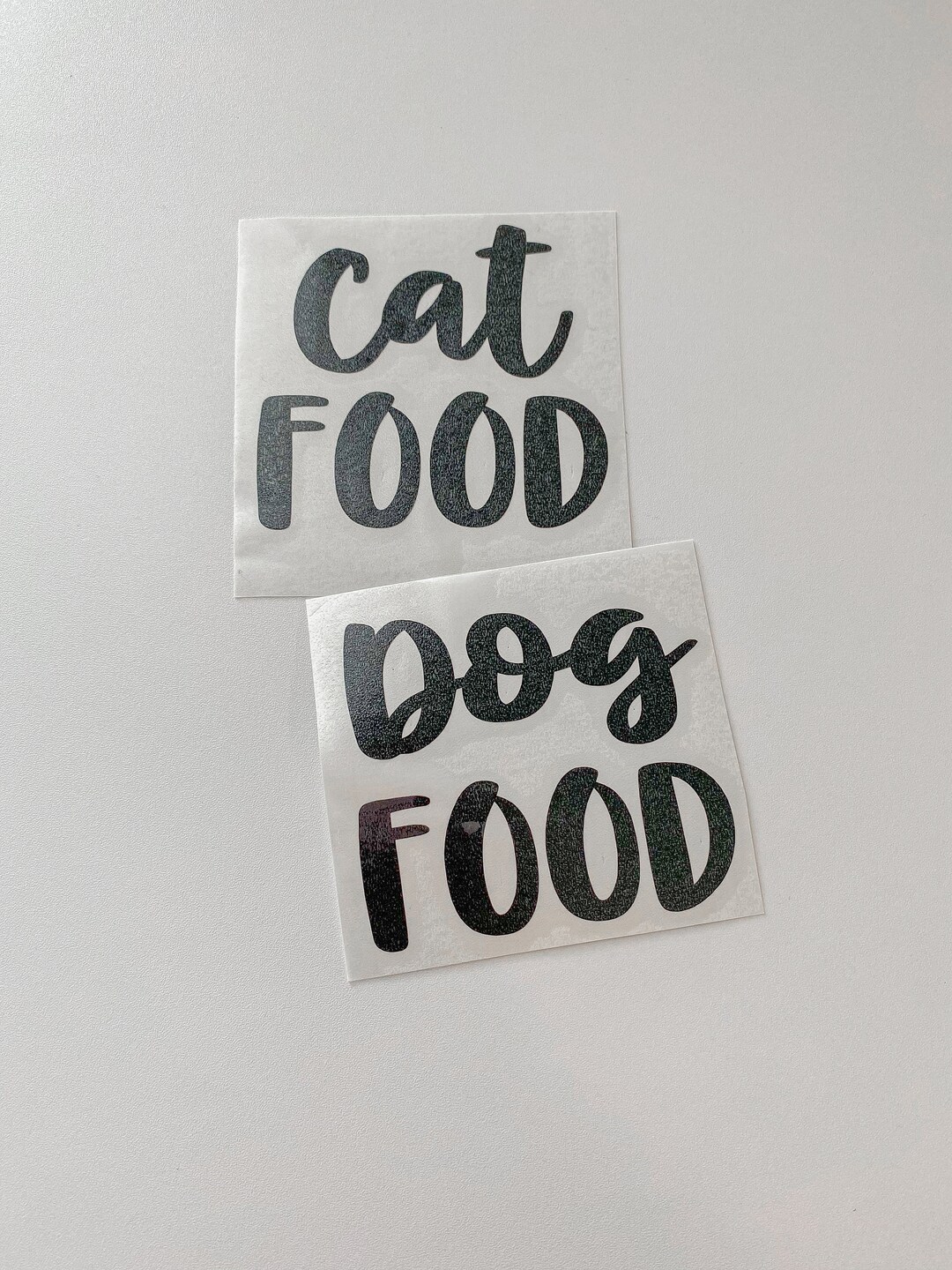 Dog Food Sticker Cat Food Sticker Dog Food Label for Jars Etsy