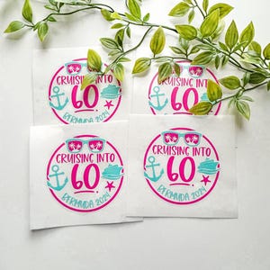Pegatinas personalizadas para vacaciones, pegatinas impermeables para vacaciones, calcomanías personalizadas para vacaciones familiares, pegatinas para vasos, calcomanías personalizadas para vacaciones familiares imagen 17