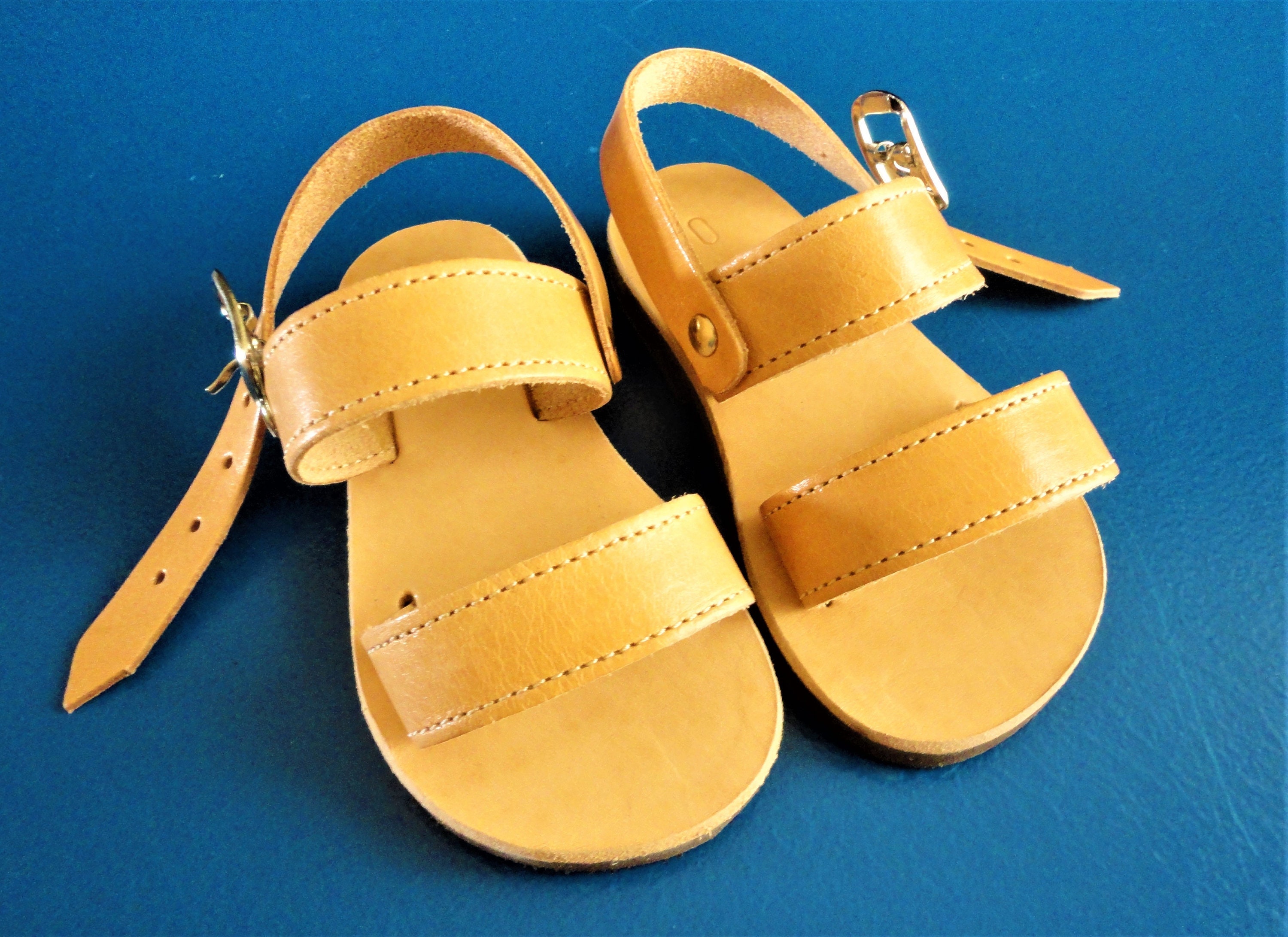 baby boy leather sandals