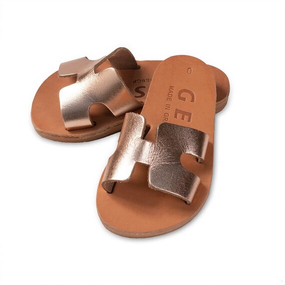 kids leather sandals