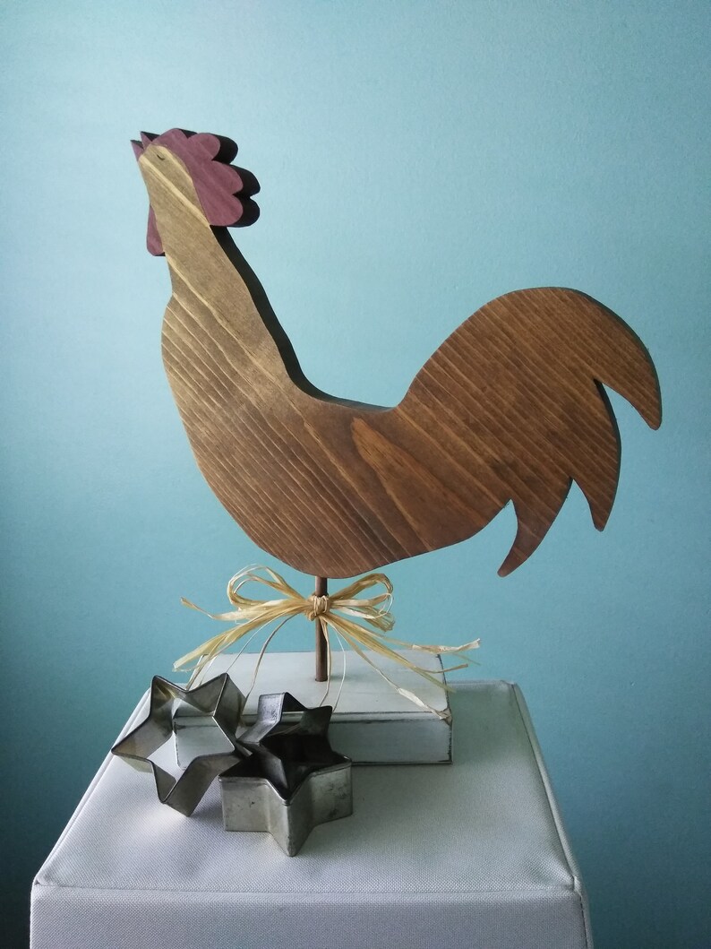 Wooden Rooster