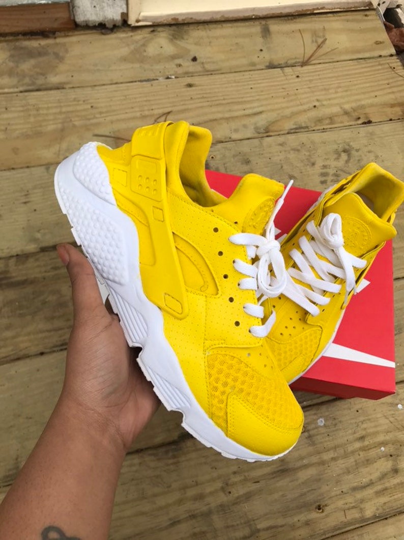 yellow huaraches