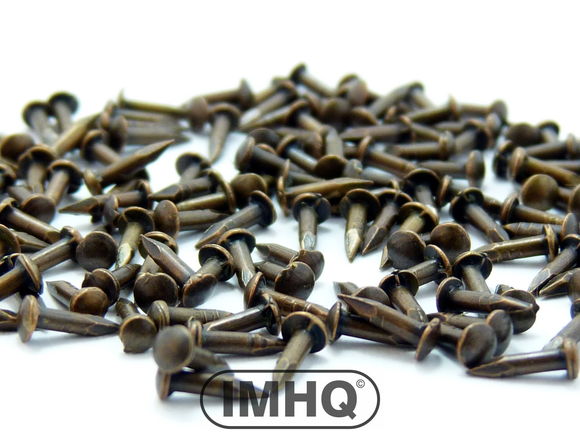 6mm Decorative Small Metal Nails, Bronze Finish Etsy