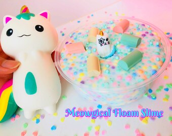 Meowgical Scented Slime Box FREE SHIPPING Nontoxic Ingredients _ Floam Slime _ Caticorn Squishy