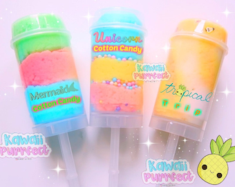 Free Mini Squishy Ship Next Business Day! Push Up Cake Pop Style Scented Slime Perfect Gift For Birthday Party Favor