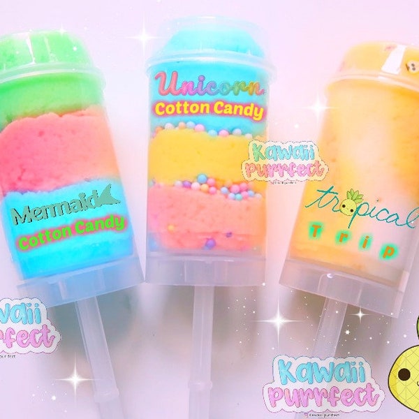 Free Mini Squishy Ship Next Business Day! Push Up Cake Pop Style Scented Slime Perfect Gift For Birthday Party Favor