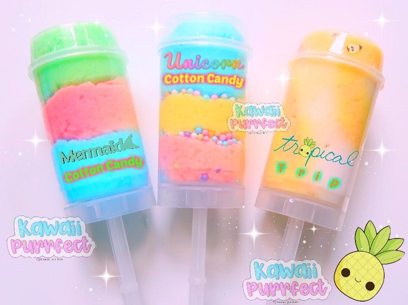 Free Mini Squishy Ship Next Business Day! Push Up Cake Pop Style Scented Slime Perfect Gift For Birthday Party Favor 