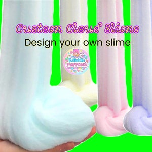 Design Your Own Cloud Slime Free Squishy Custom Cloud Slime Color Scent Additives!!
