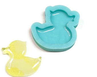 Molde de resina de pato, molde de resina único, molde de resina epoxi de pato de goma, molde de arcilla polimérica, molde de resina UV, molde de resina para aretes, molde de resina de silicona