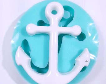 Mermaid and Anchors Chocolate Candy Mold nautical boat sailboat boating lake oce