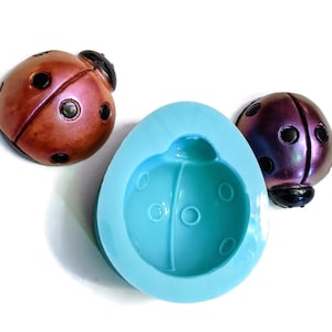 Ladybug Resin Mold Silicone Mold - Make Your Own Insect Bug Beetle Resin Jewelry Mould for Epoxy or UV Resin by ResinQueenShop