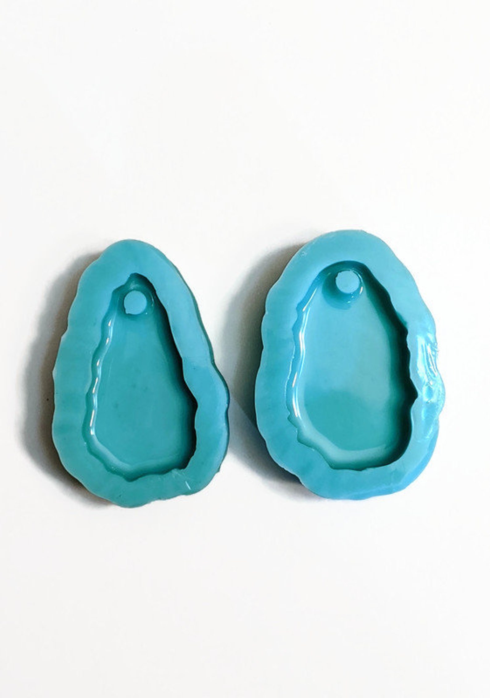 Agate Geode Pendant Resin Mold Silicone Mold Resin Jewelry Etsy